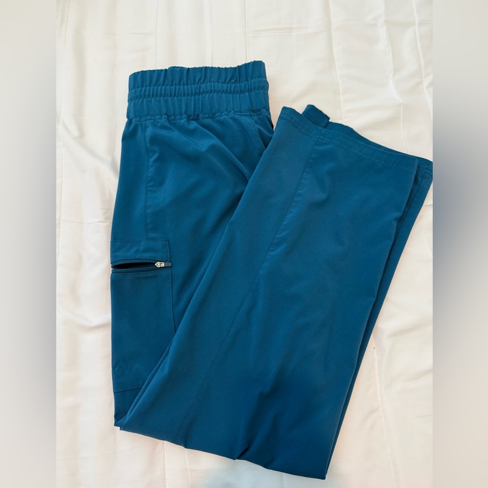 Butter Soft Easy Stretch Women’s Teal Scrub Pants